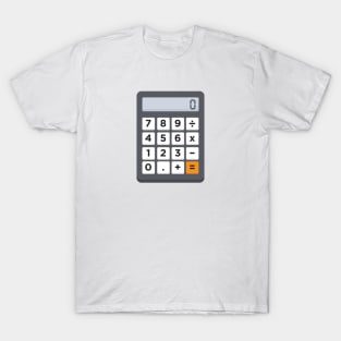 Funny Halloween Costume: Calculator (Small) T-Shirt